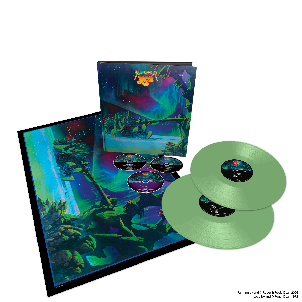 Aurora Ltd Deluxe Colored Vinyl 2LP + 2CD + BluRay + Artbook +