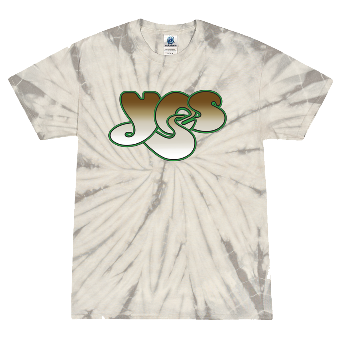 Spider Silver Tie Dye Logo Tee