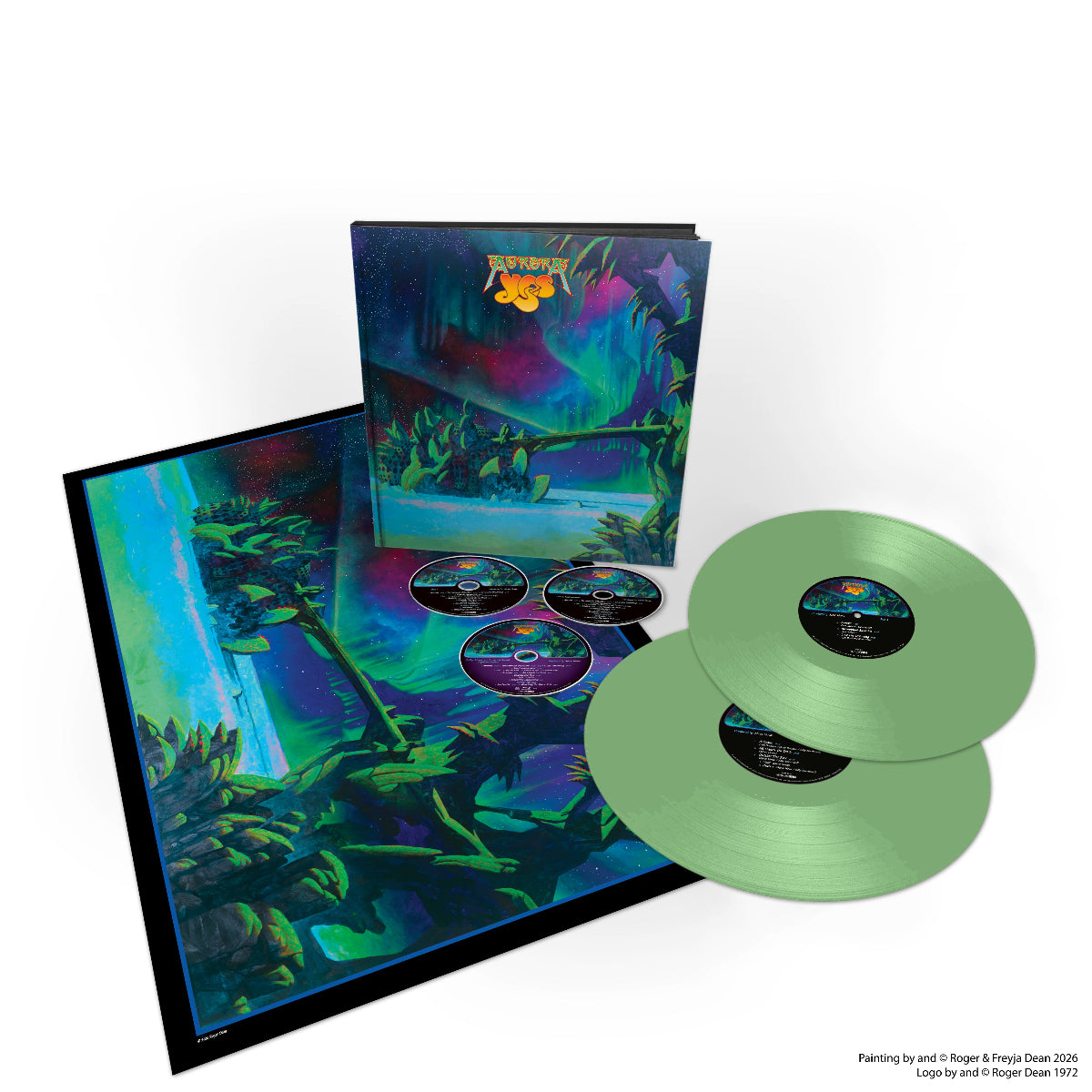 Aurora Ltd Deluxe Colored Vinyl 2LP + 2CD + BluRay + Artbook +