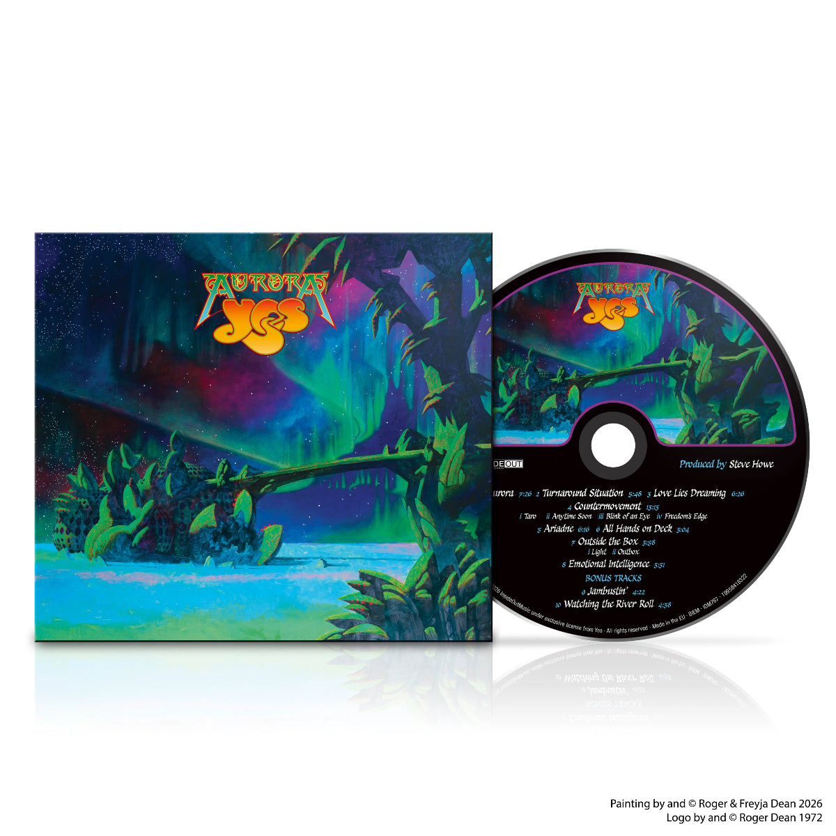 Aurora Special Edition CD Digipak – YES