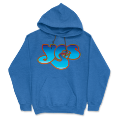Blue and Red Hoodie
