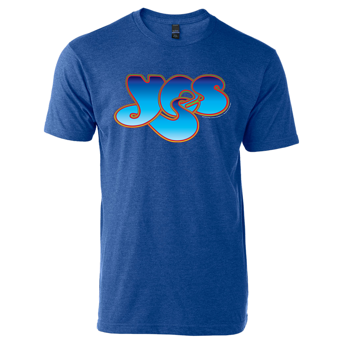 Blue and Red Logo Tee