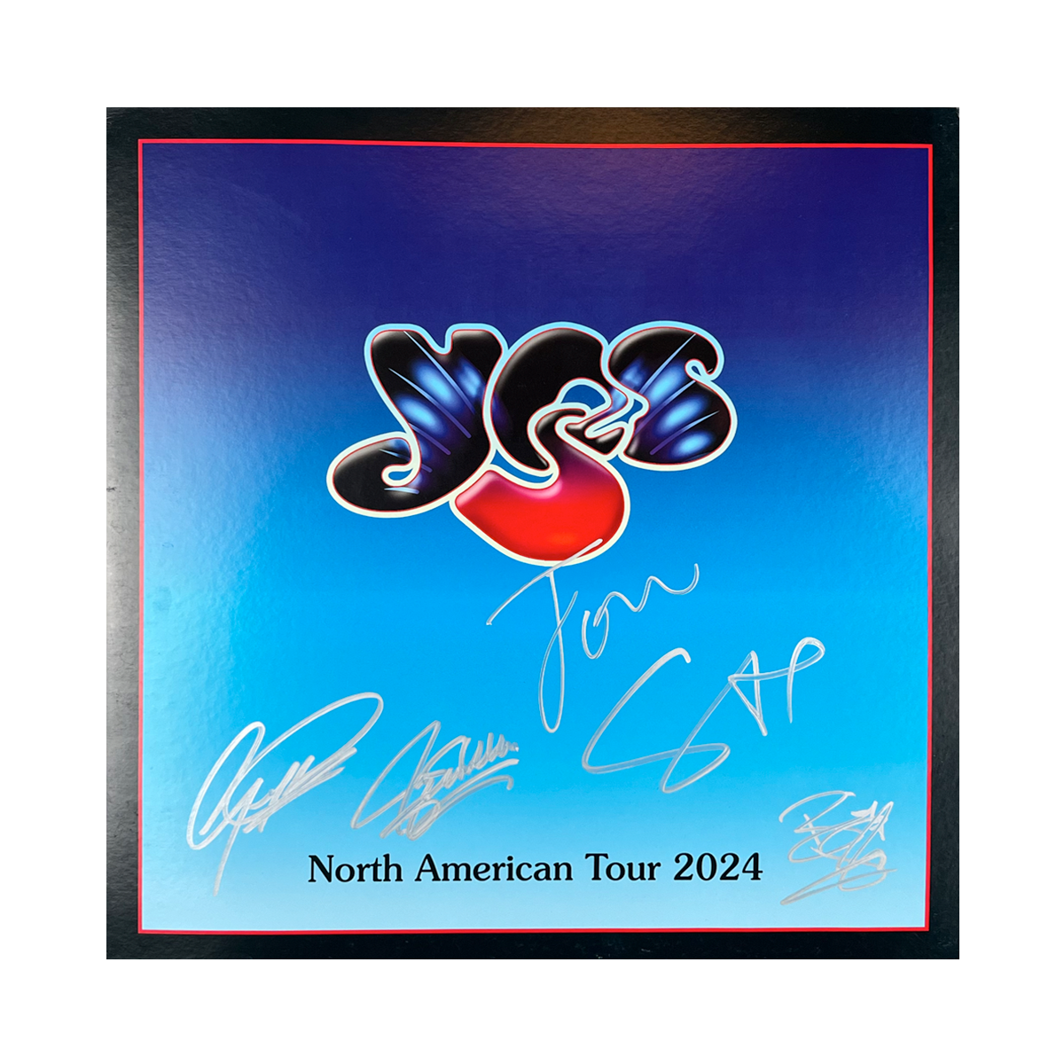 YES Signed 2024 Tour Program (Accordion Fold)
