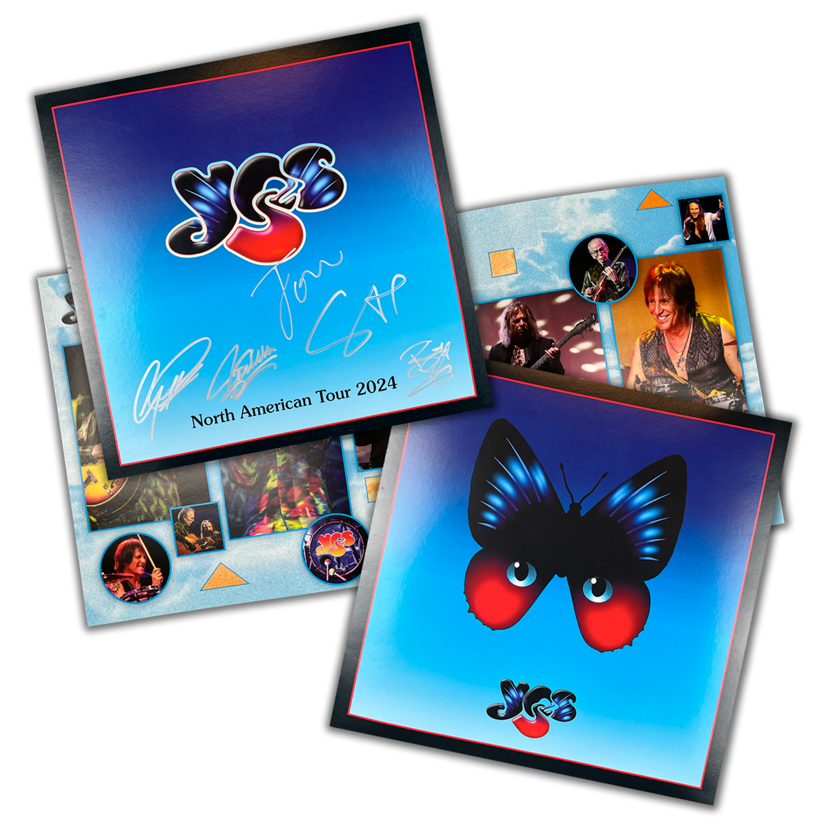 YES Signed 2024 Tour Program (Accordion Fold)