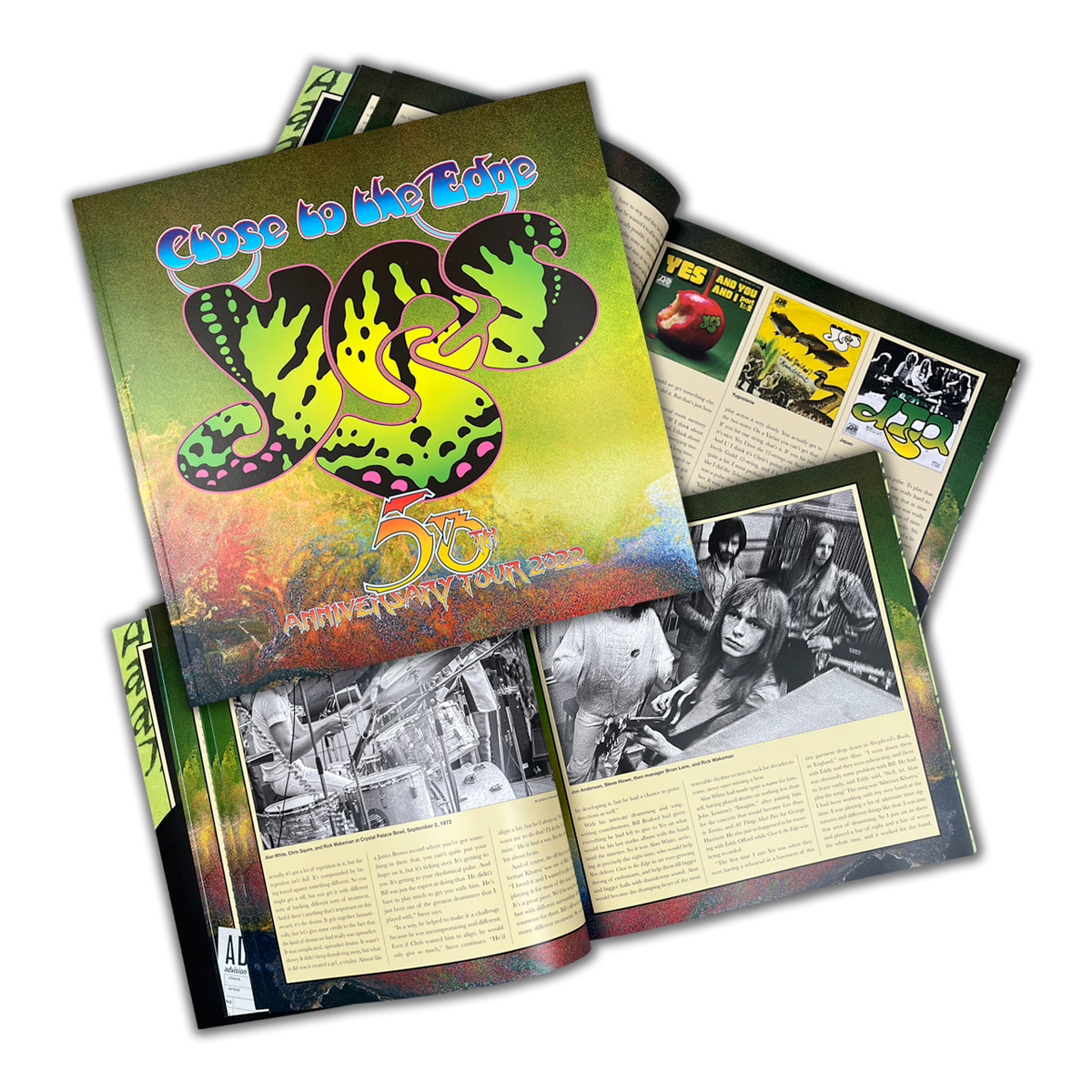 Close to the Edge 50th Anniversary Tour Book