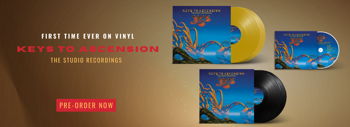 FIRST TIME EVER ON VINYL! Pre-order 'Keys to Ascension' Now!