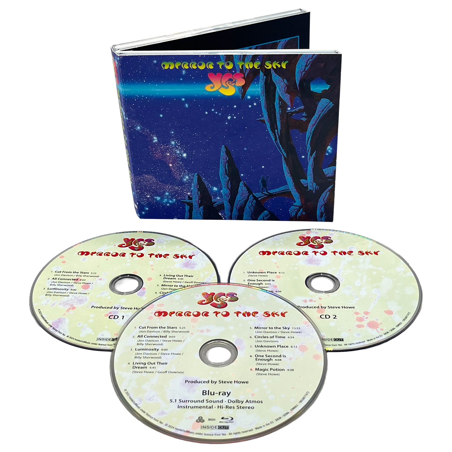 MIRROR TO THE SKY 2CD + BLU-RAY DIGIPAK