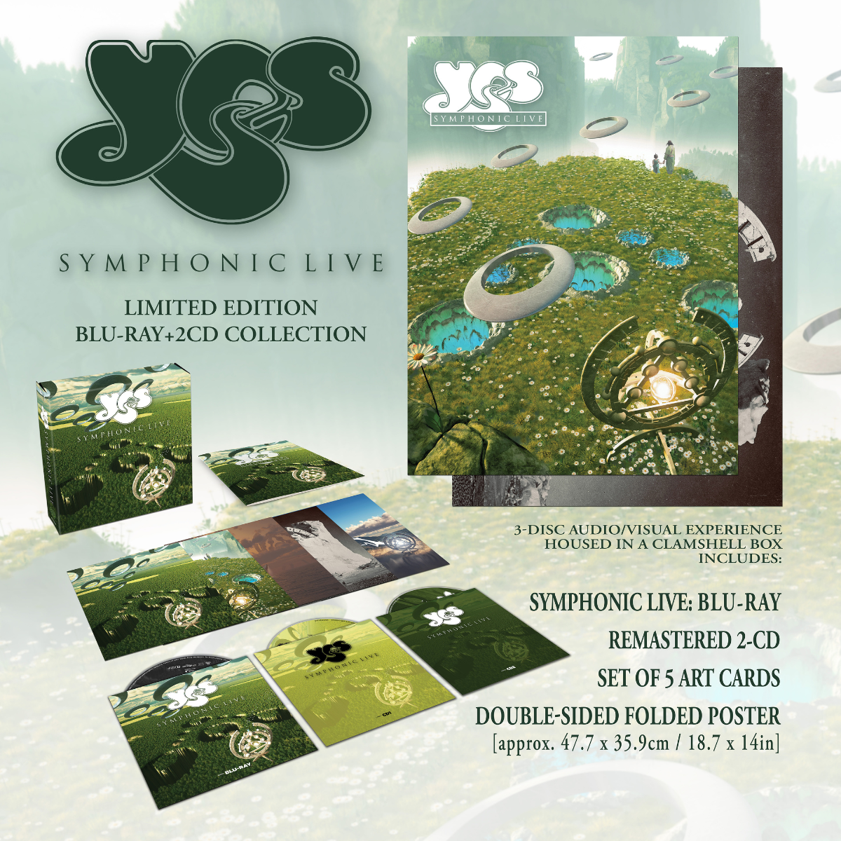 Symphonic Live Blu-Ray + 2CD Collection