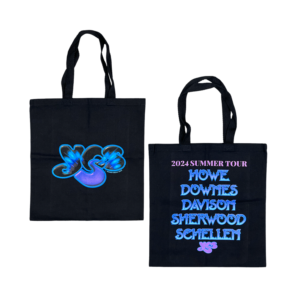 2024 Tour Logo Black Tote Bag
