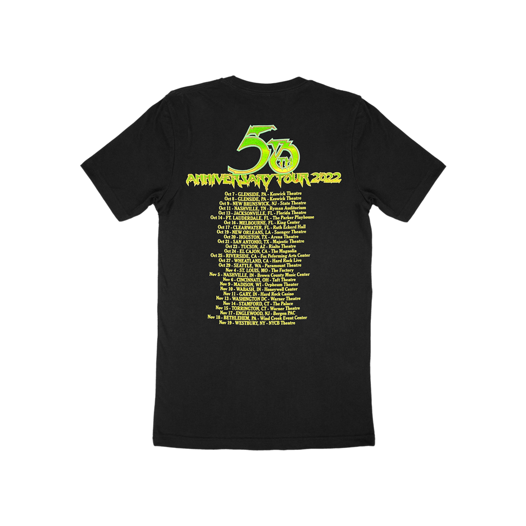 "Close to the Edge" 50th Anniversary US 2022 Tour T-Shirt