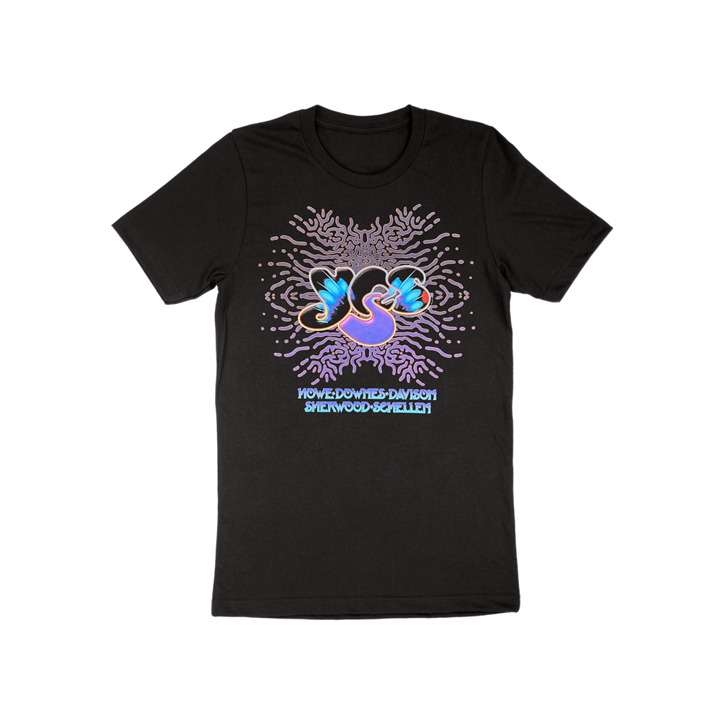 Abstract Logo 2024 Tour Black Tee