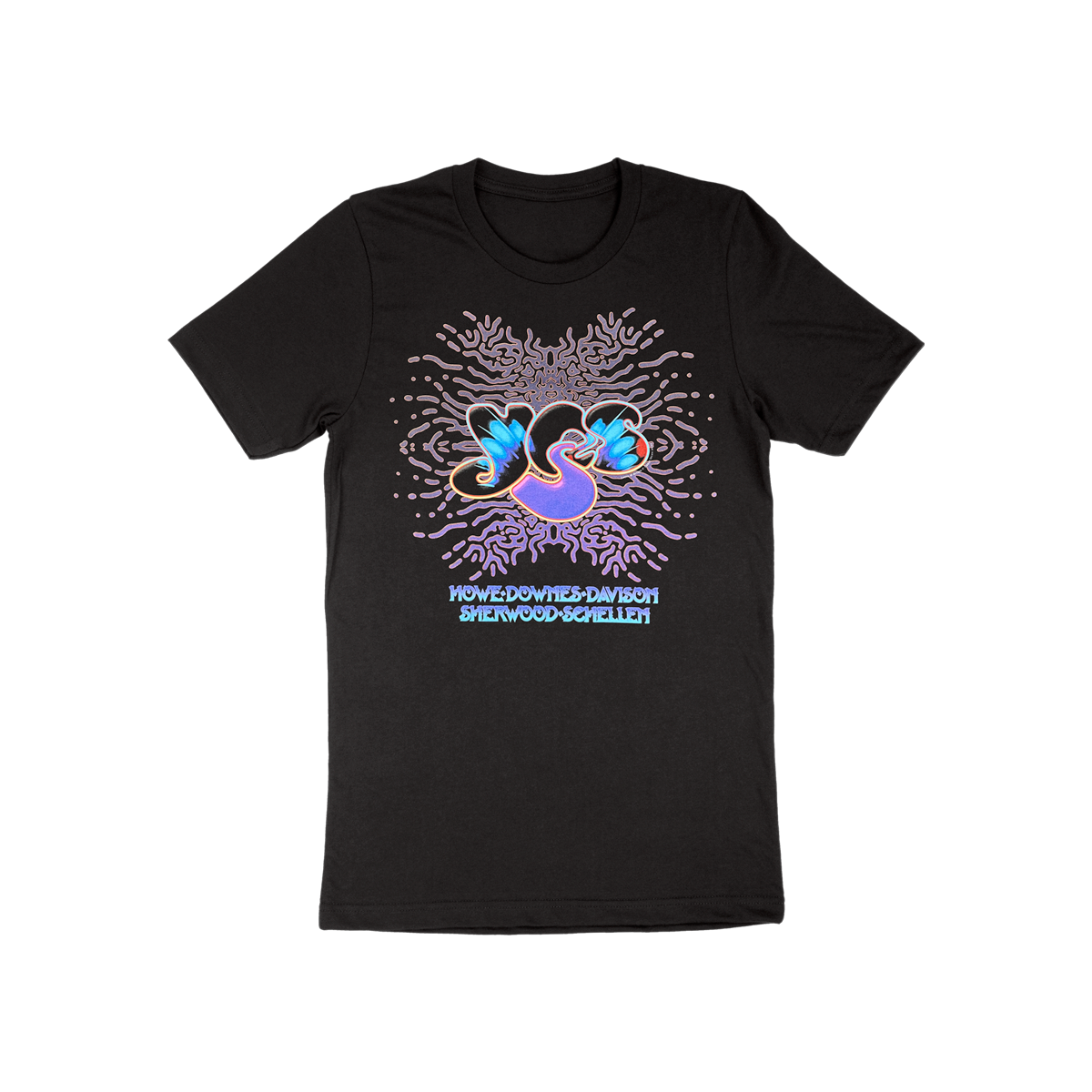 Abstract Logo 2024 Tour Black Tee