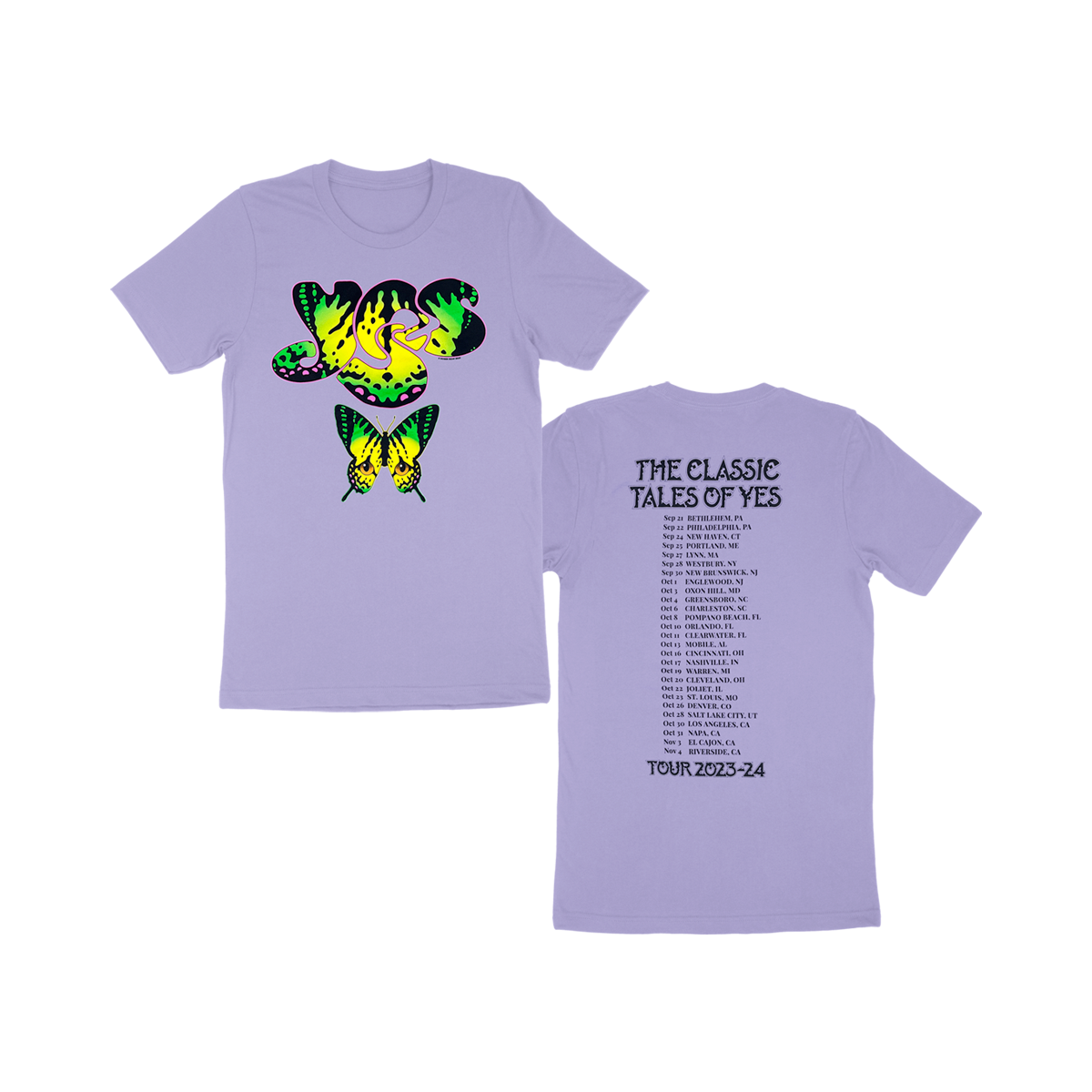 Tales of Yes 2023 Fall Tour T-Shirt