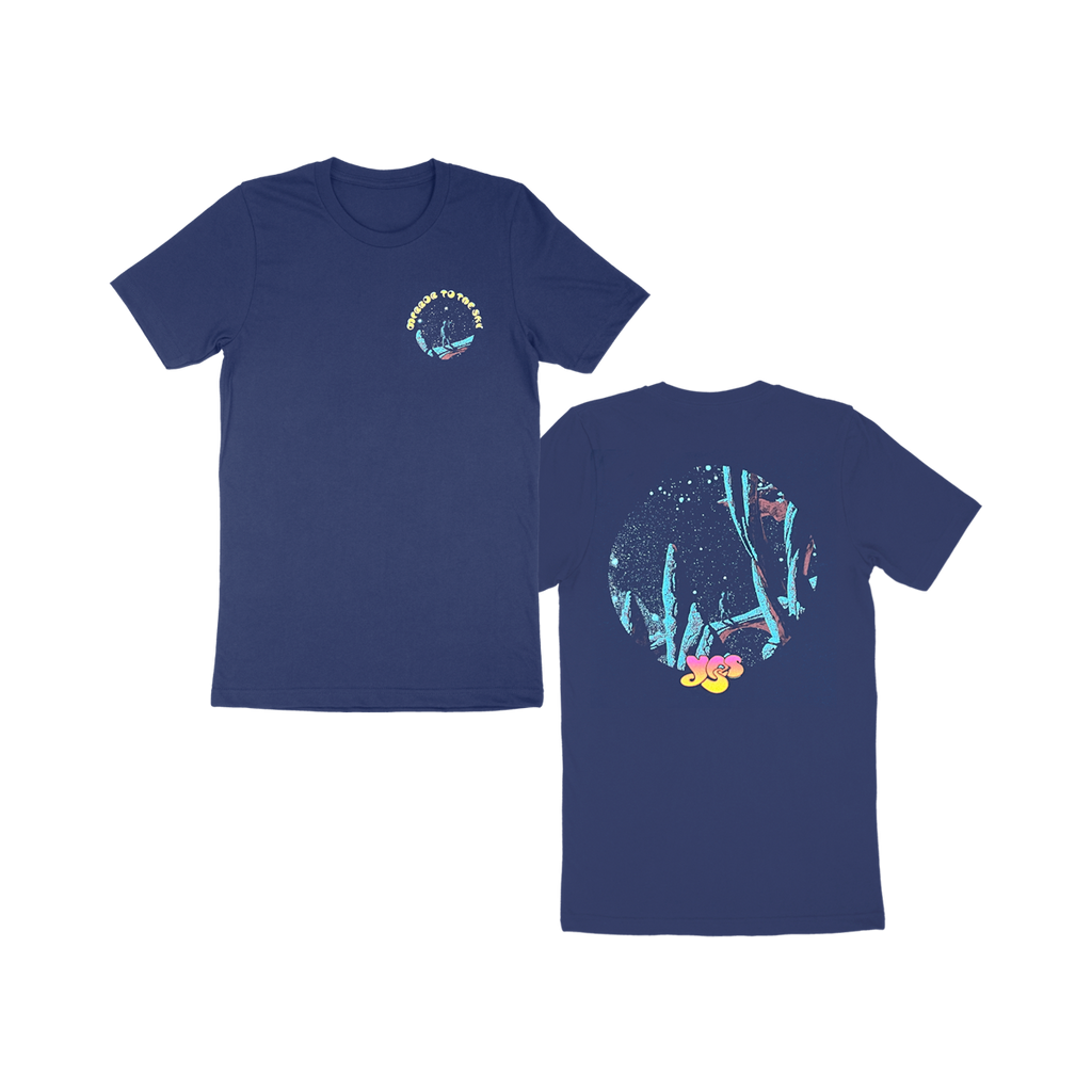 Mirror To The Sky Album Navy T-Shirt