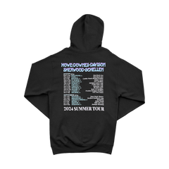 Yes 2024 Summer Tour Dates Logo Hoodie - Black