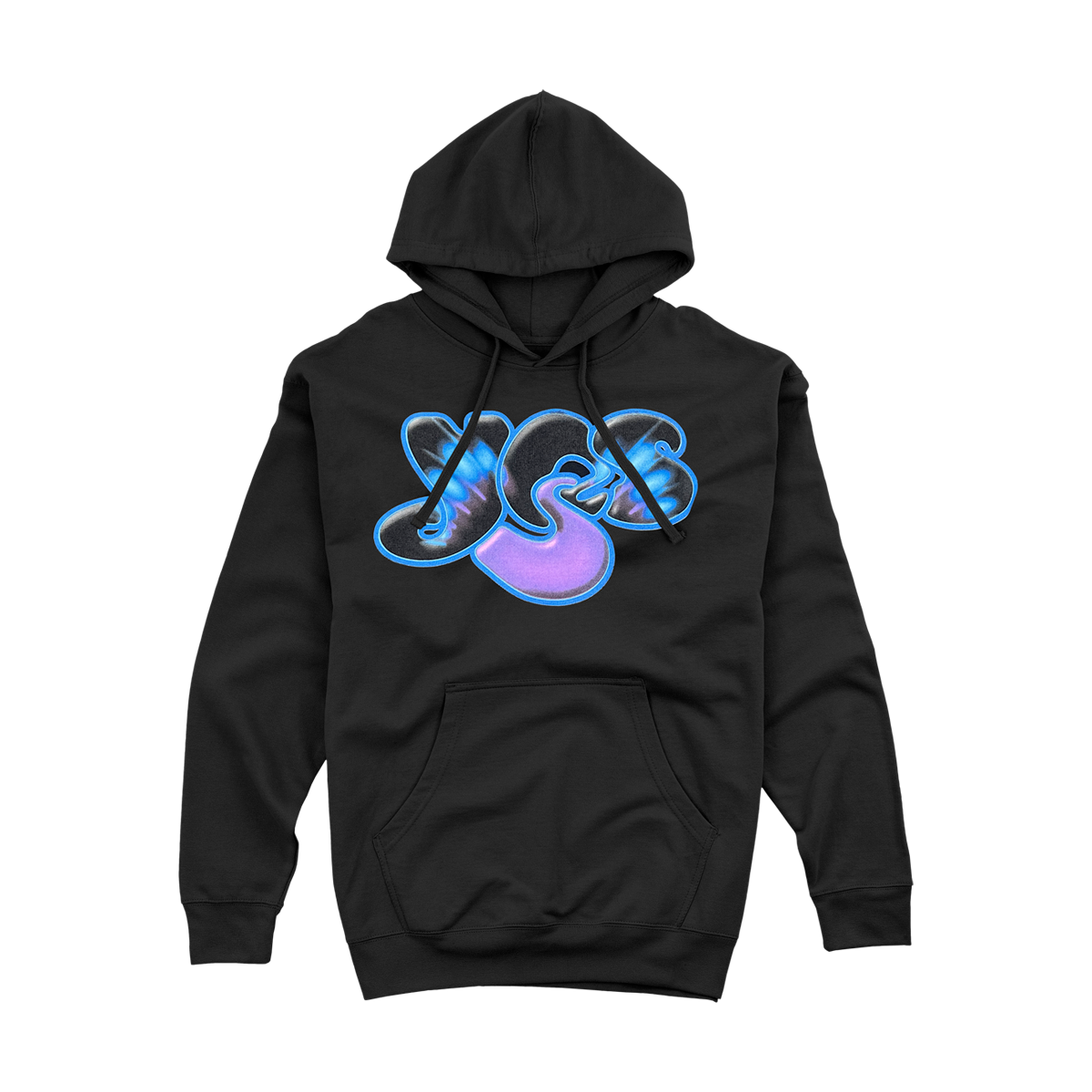 Yes 2024 Summer Tour Dates Logo Hoodie - Black