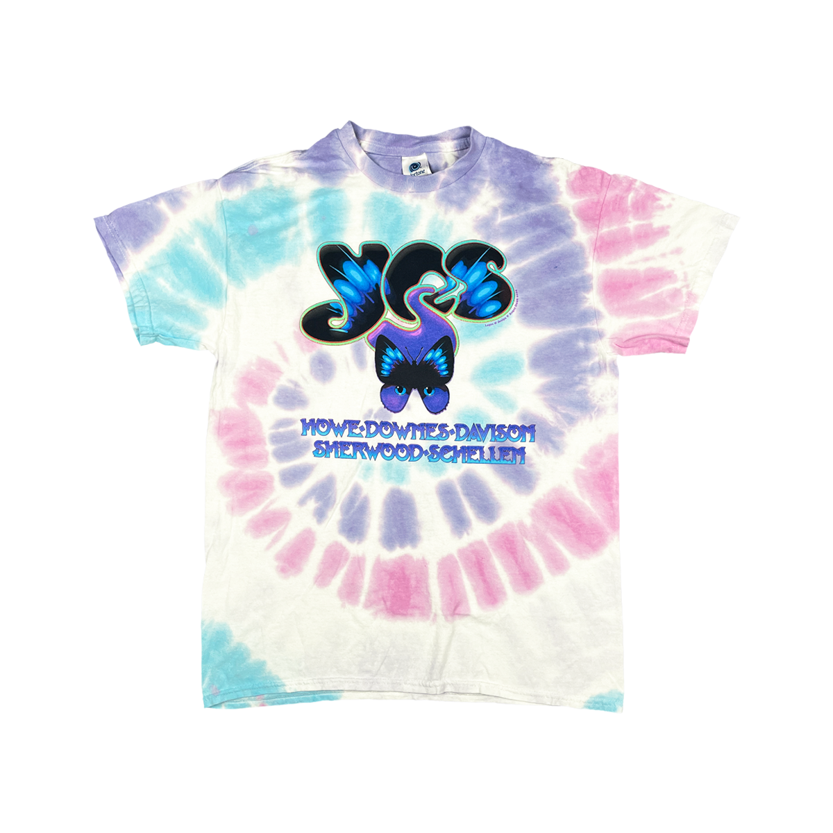 Acadia Tie Dye Butterfly Tour Tee
