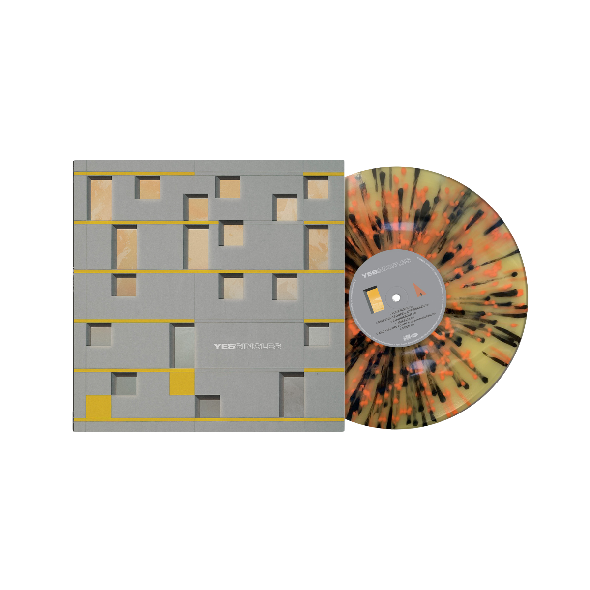 Yessingles (Black, Orange, Yellow Splatter Vinyl)
