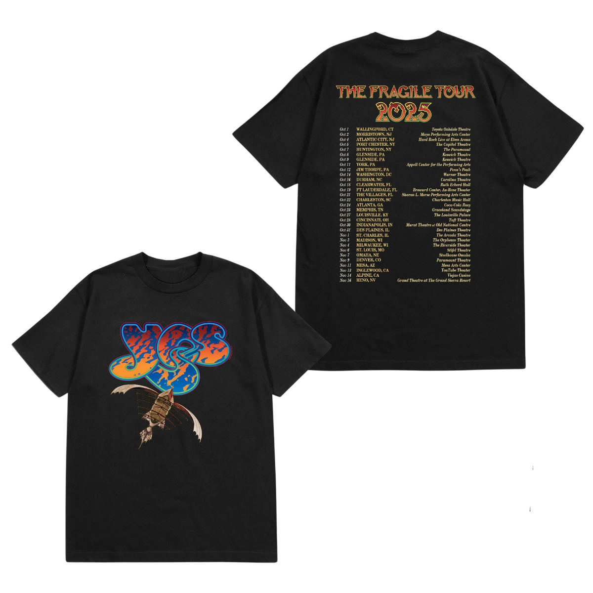 Fragile 2025 Tour Tee